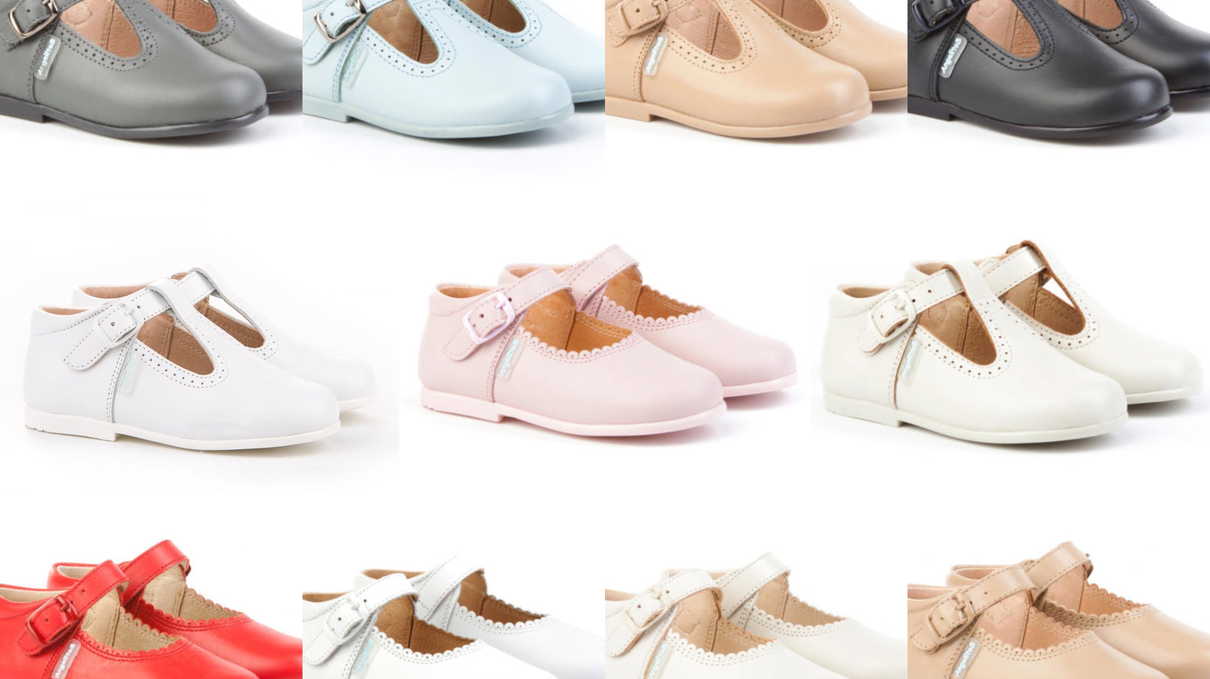 Angelitos Spanish Leather Shoes & Sandals for Boys & Girls - Mariposa Children's Boutique