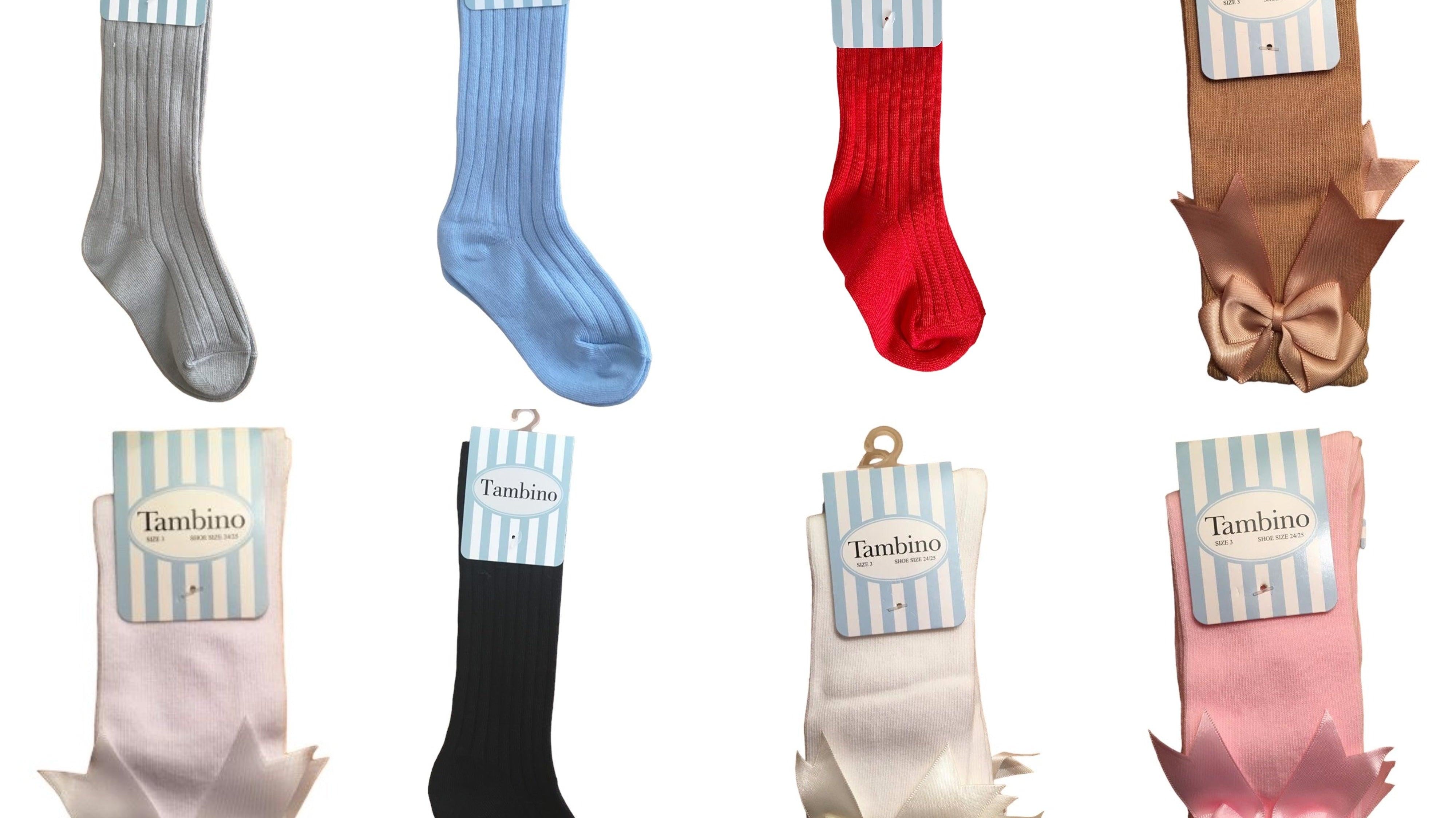 Step Up Their Style with Adorable Knee High Socks for Kids: Discover the Perfect Pair with a Cute Bow! - Mariposa Children's Boutique