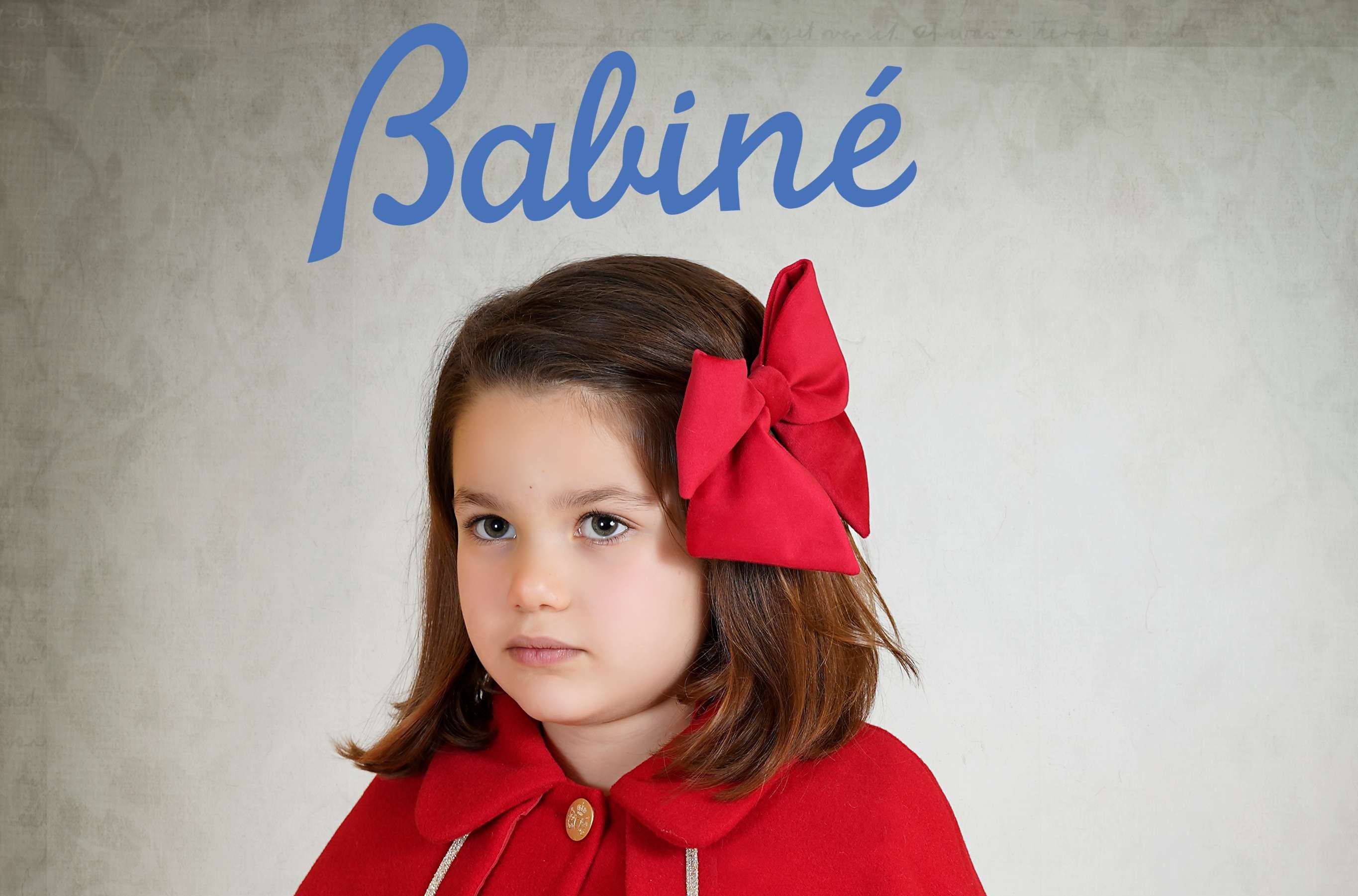 Red Velvet Hairbow by Babine AW25