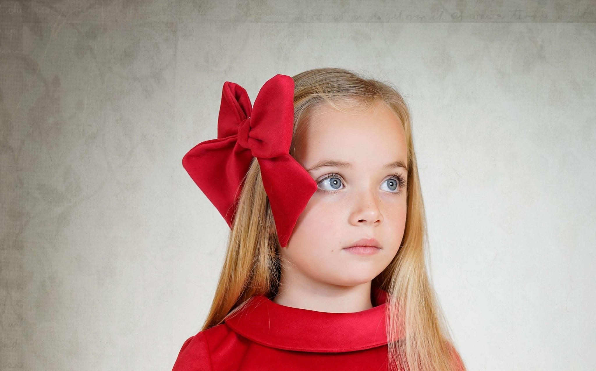 Red Velvet Hairbow by Babine AW25