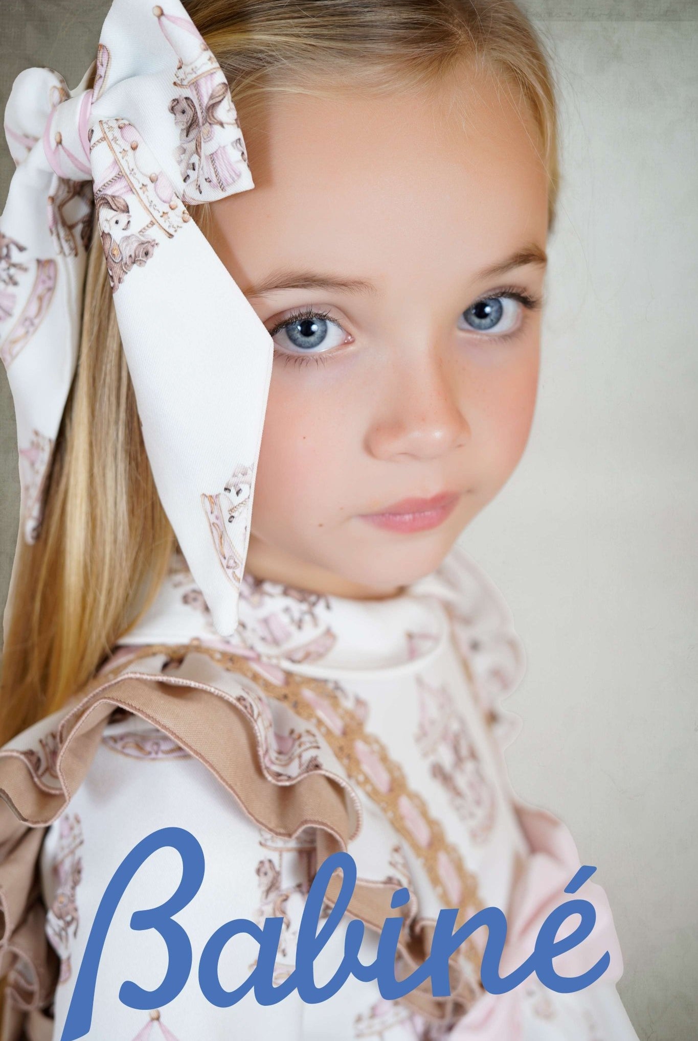 Babine AW25 PRE - ORDER - Girls Carousel Dress & Hairbow