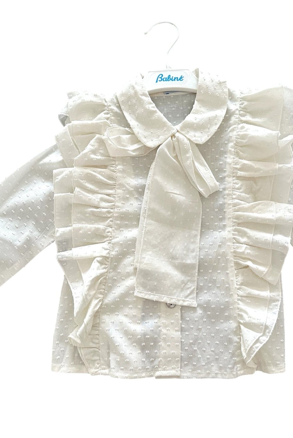 Babine AW25 PRE - ORDER - Girls Pink Tweed Skirt, Jacket & Blouse Set