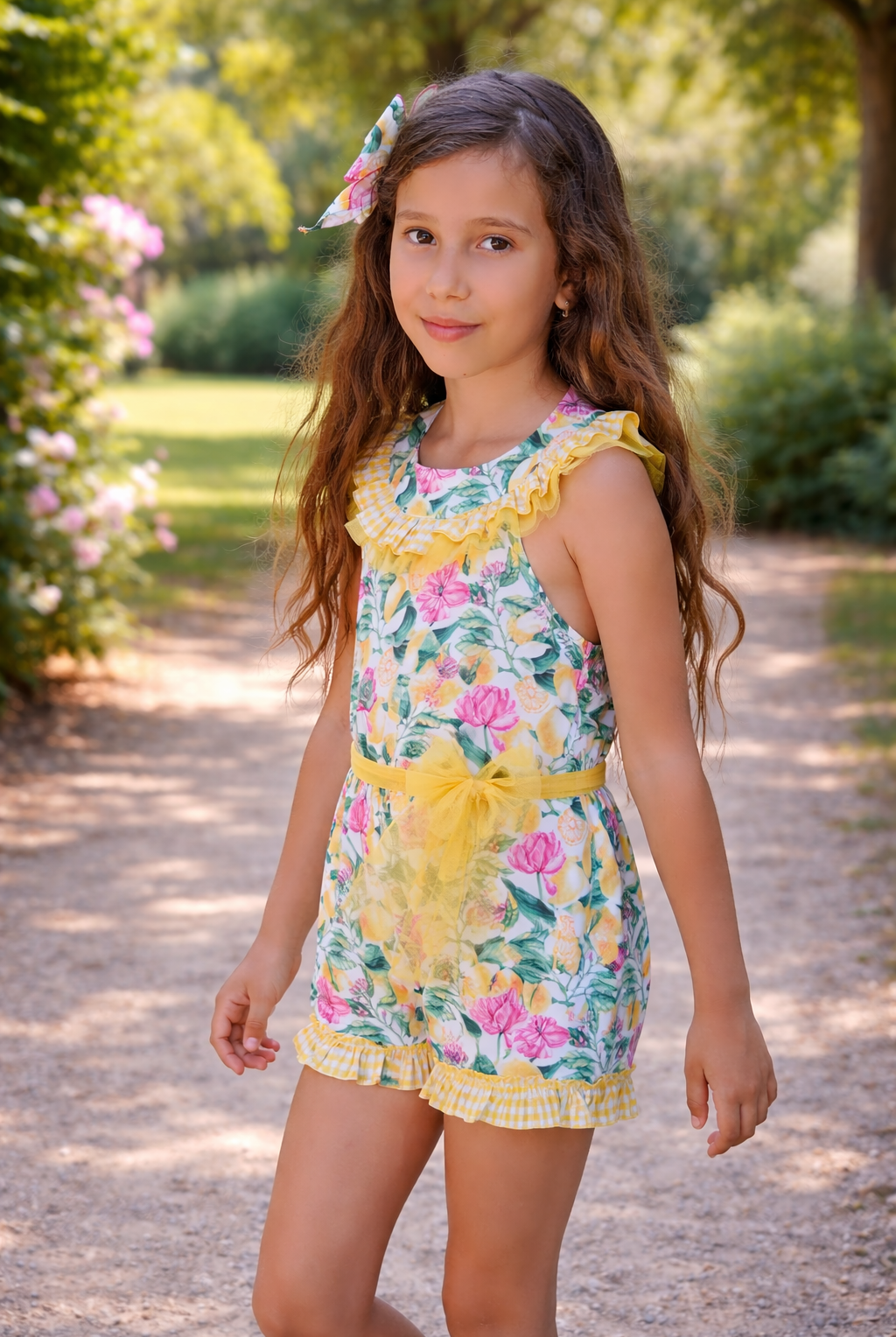 Babine SS26 PRE - ORDER - Girls Lemons Collection Playsuit