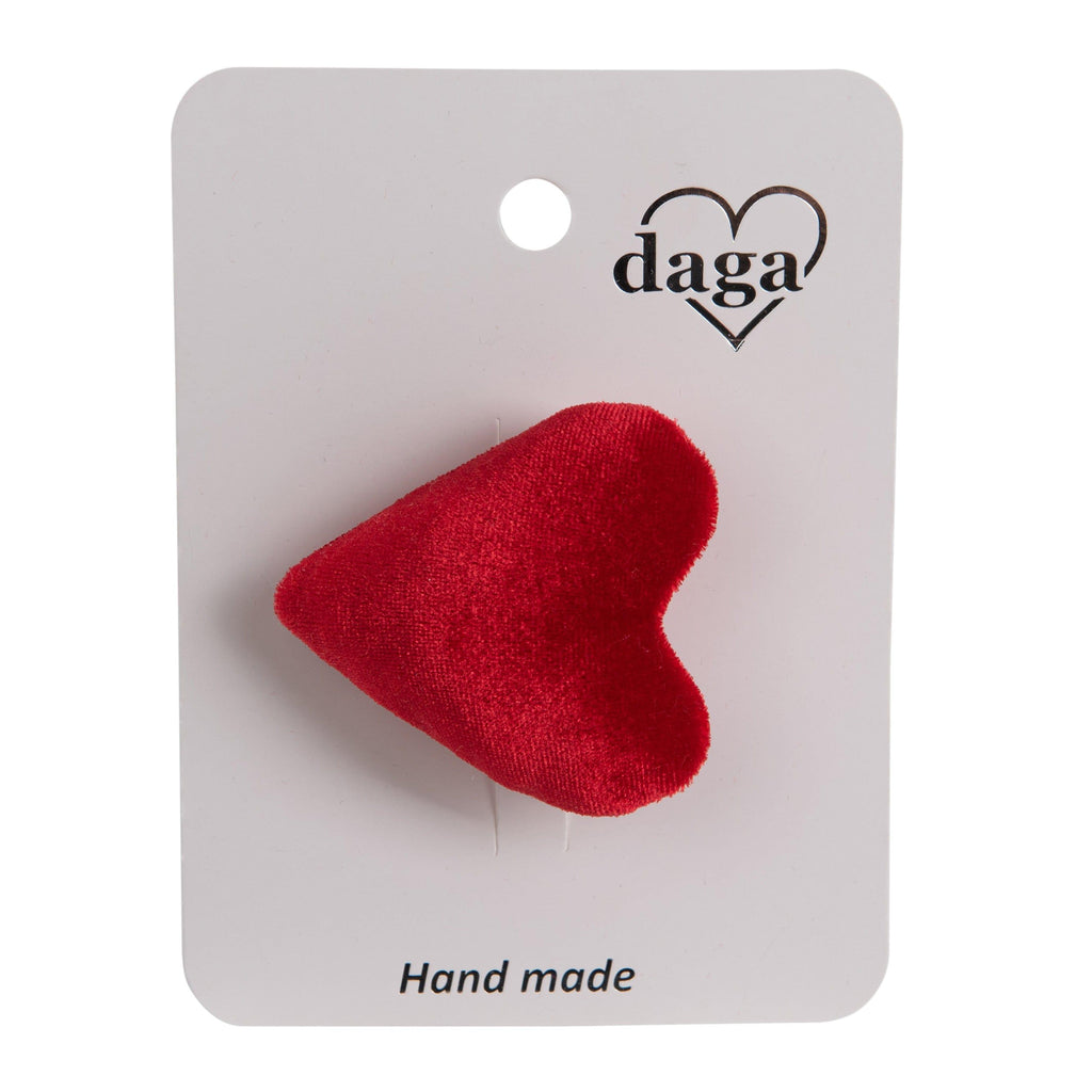 DAGA AW23 - Girls Follow My Heart Red Heart Headpiece - Mariposa Children's Boutique