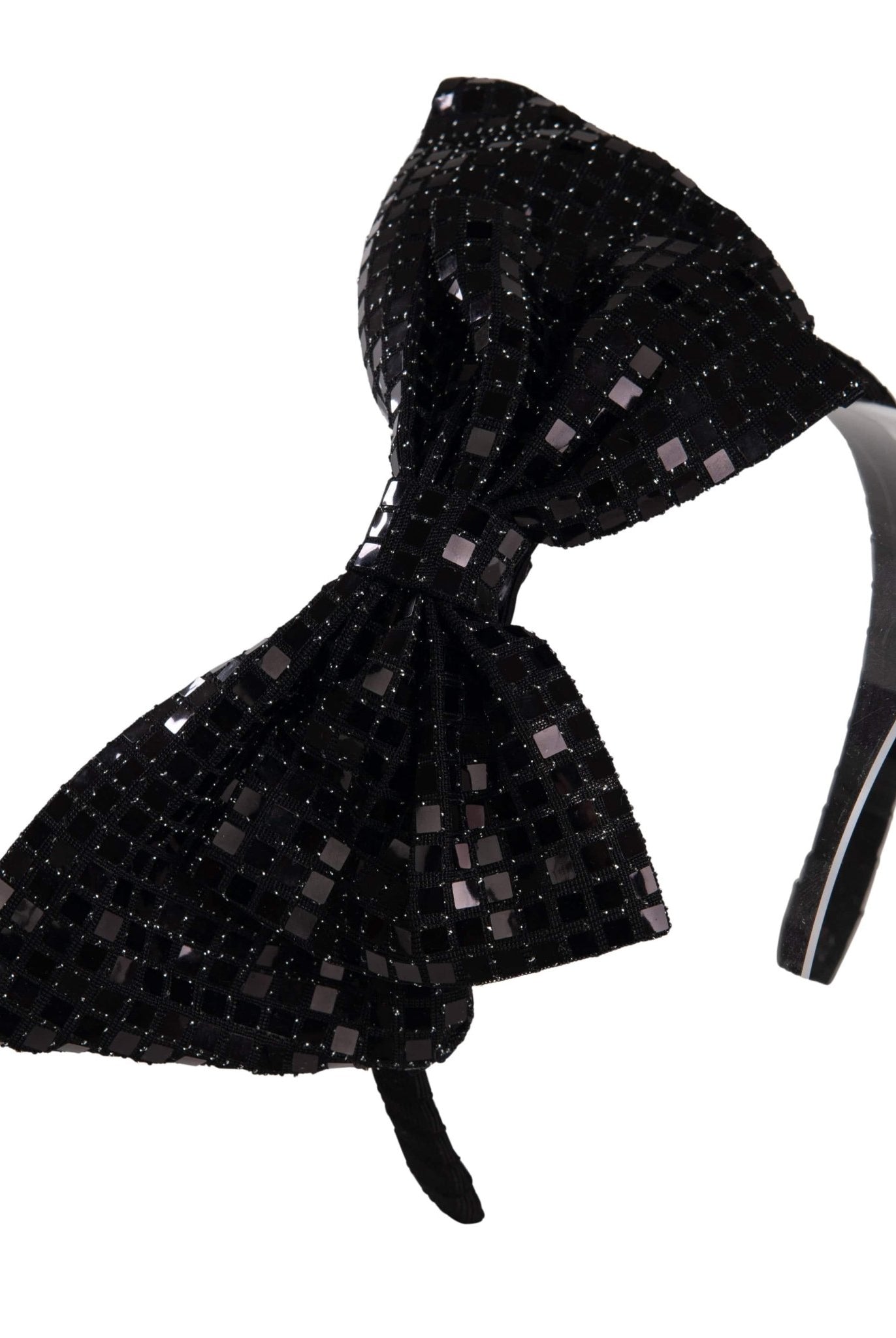 CLEARANCE SALE - DAGA - Shine & Glow Black Headpiece - Mariposa Children's Boutique