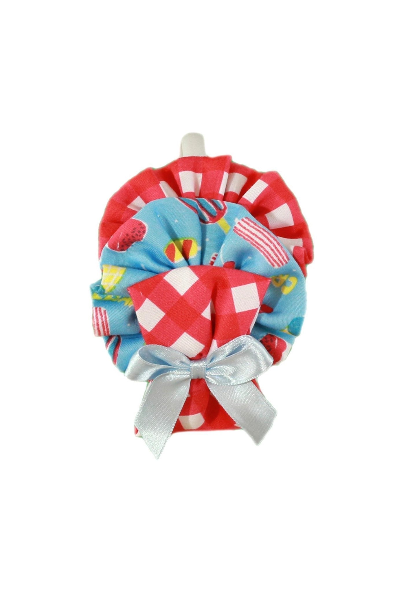 CLEARANCE SALE - Miranda SS24 - Girls Blue & Multicolour Headpiece 630D - Mariposa Children's Boutique