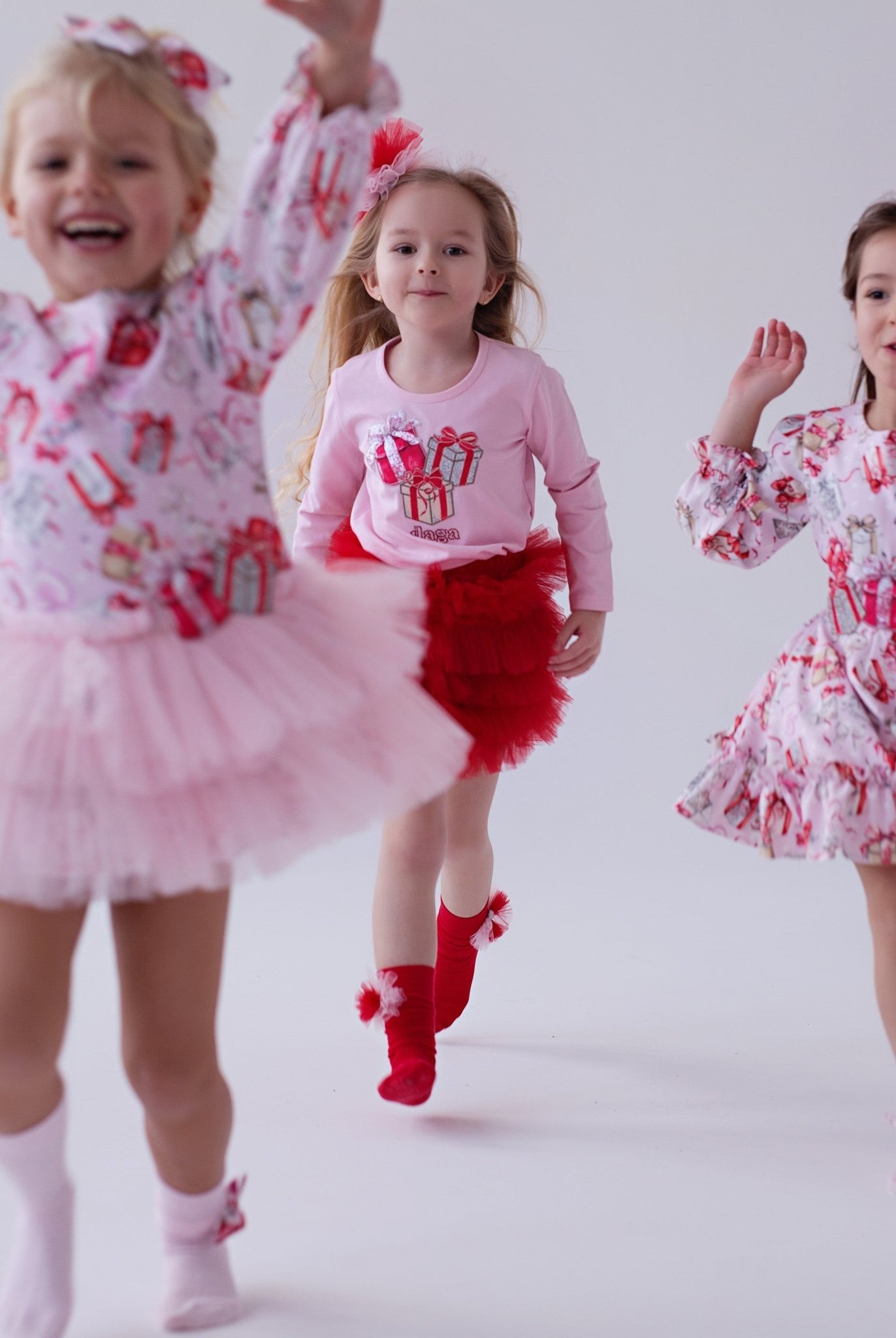 DAGA AW25 PRE - ORDER - Girls Magical Surprises Pink Printed Dress
