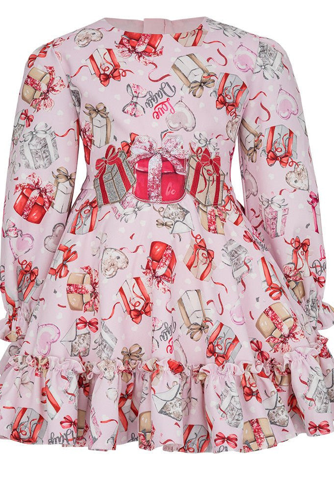 DAGA AW25 PRE - ORDER - Girls Magical Surprises Pink Printed Dress