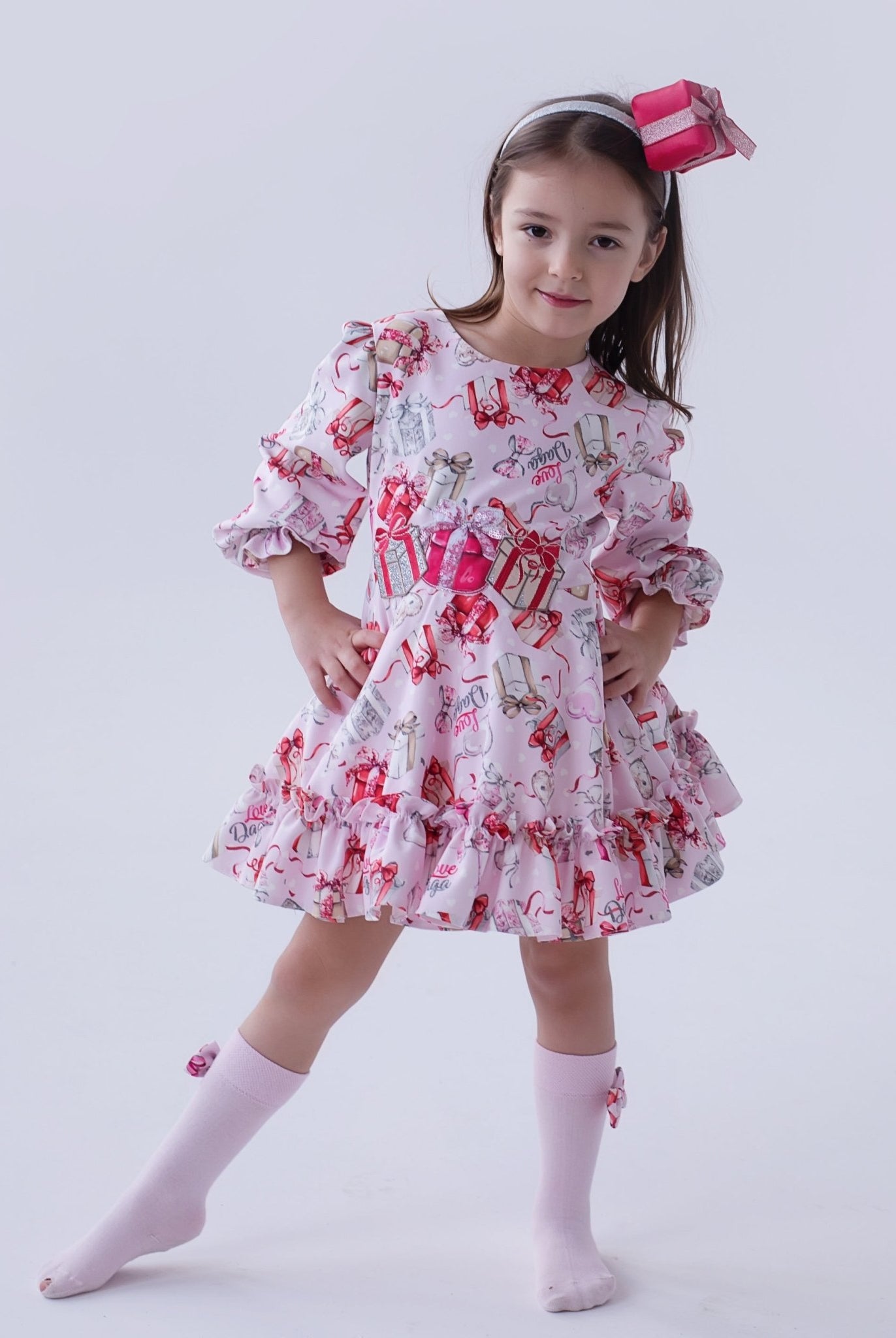 DAGA AW25 PRE - ORDER - Girls Magical Surprises Pink Socks