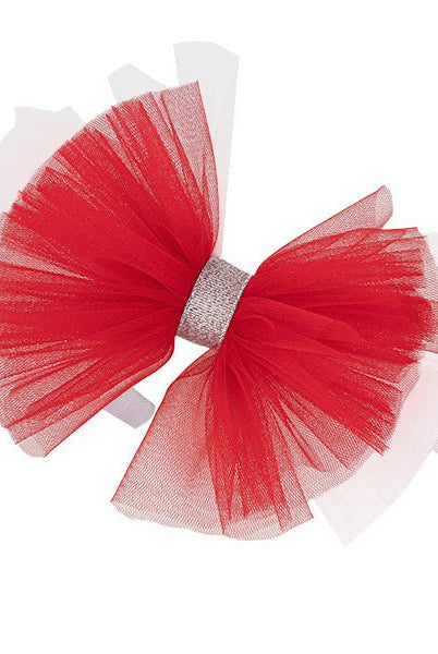 DAGA AW25 PRE - ORDER - Girls Magical Surprises Red Tulle Layered Dress