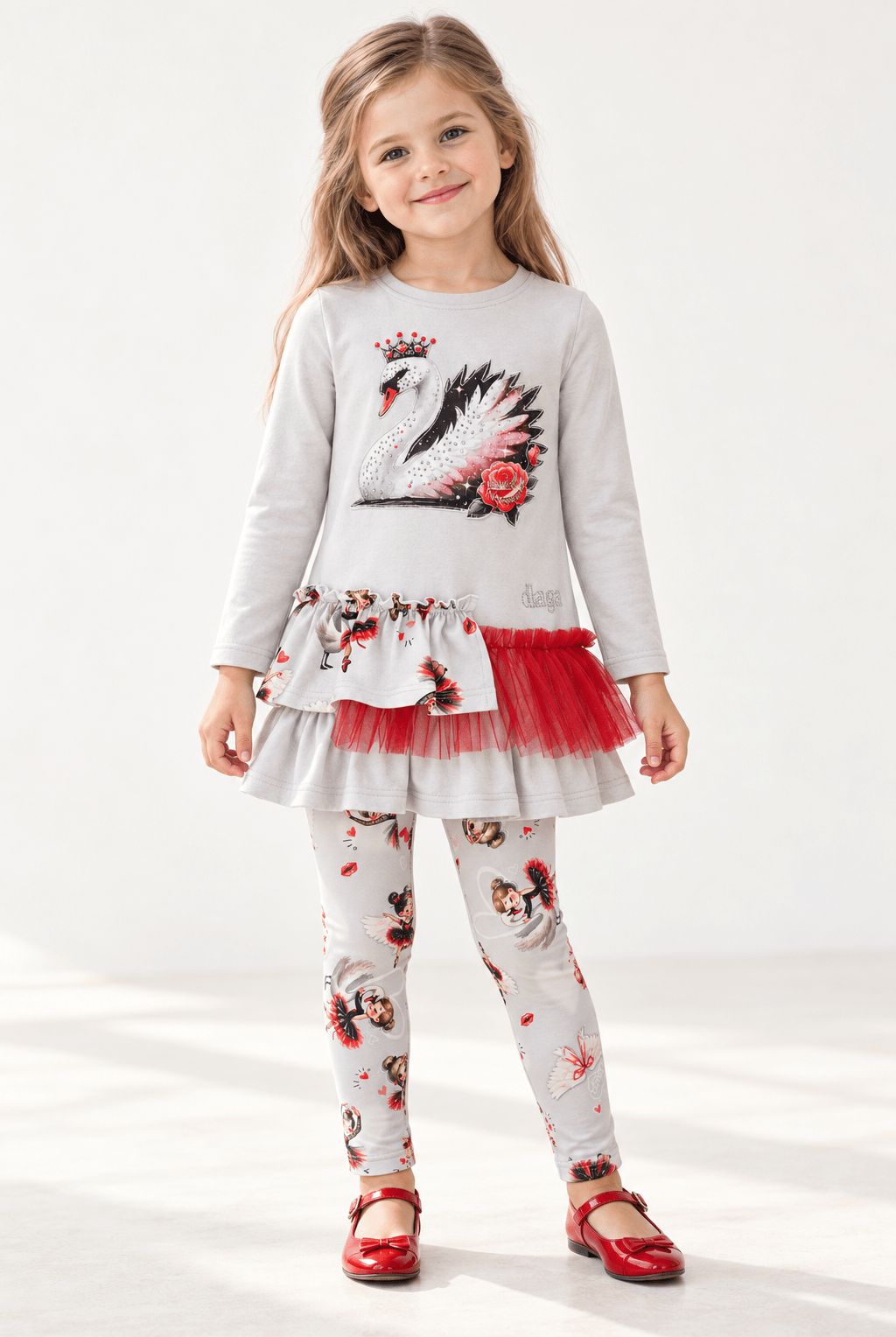 DAGA Girls Mini Prima Tunic & Leggins Set | AW26