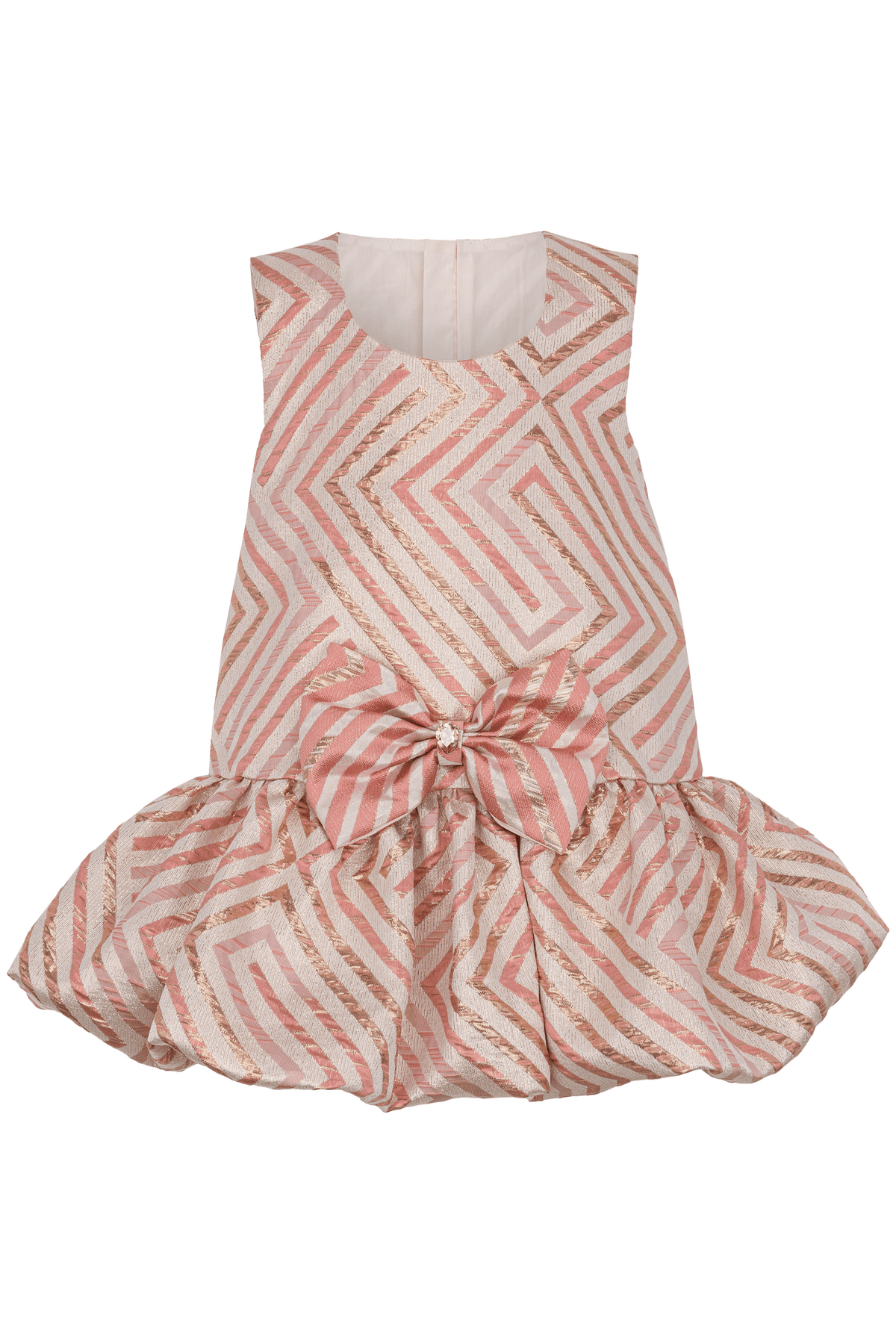 DAGA Girls Sparkle Blush Pinafore Dress for AW26 at Mariposa Children's Boutique | AW26 PRE-ORDER