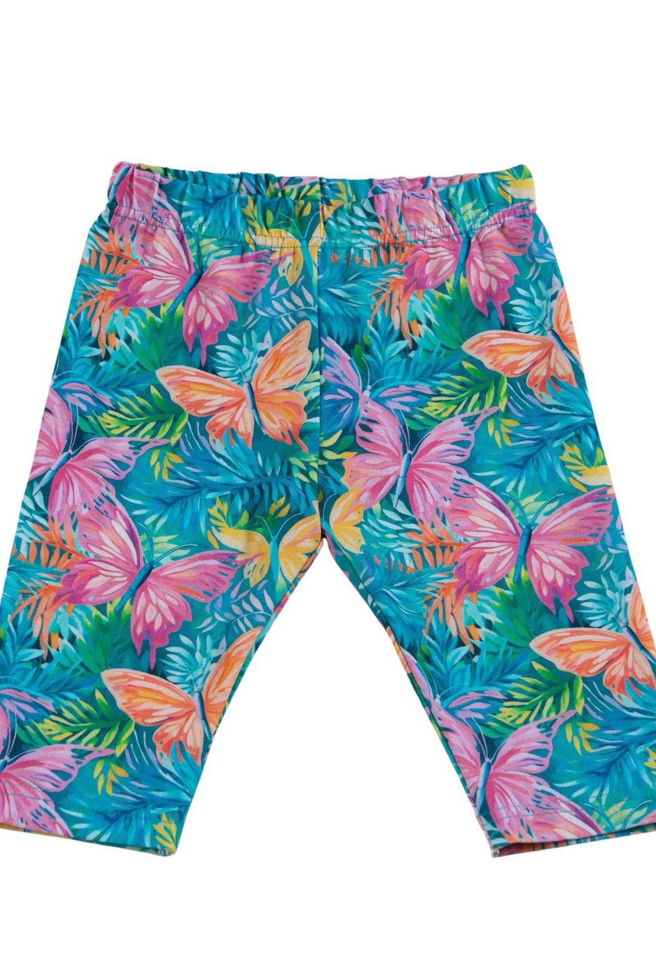 DAGA SS25 - Girl's Pink Paradise 2pc Capri Leggings and Top - Mariposa Children's Boutique