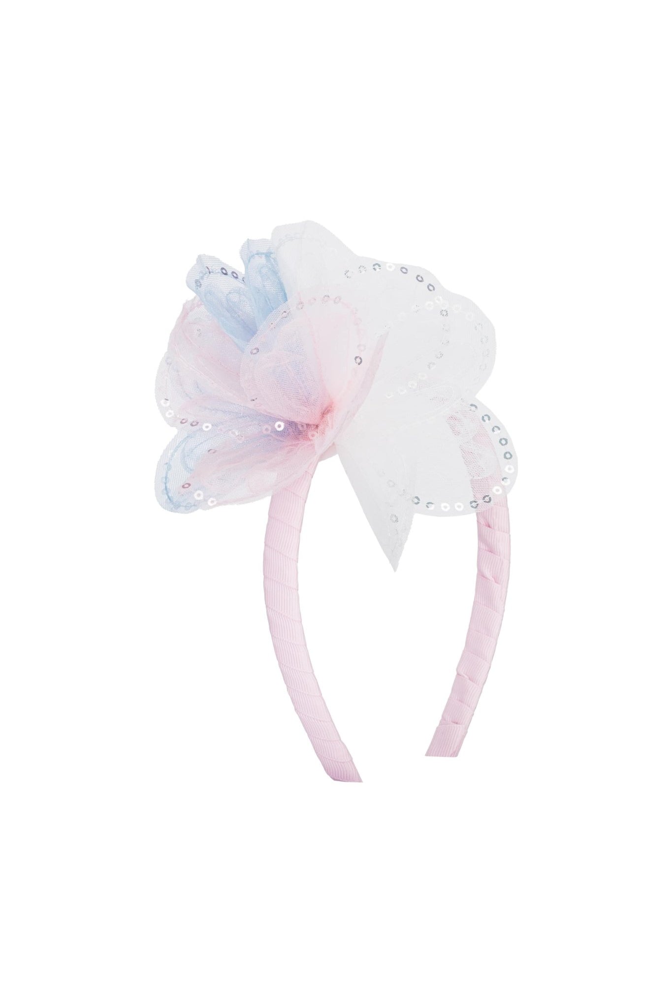 DAGA SS26 PRE - ORDER - Girls Ceremony Pink & Blue Tulle Headpiece