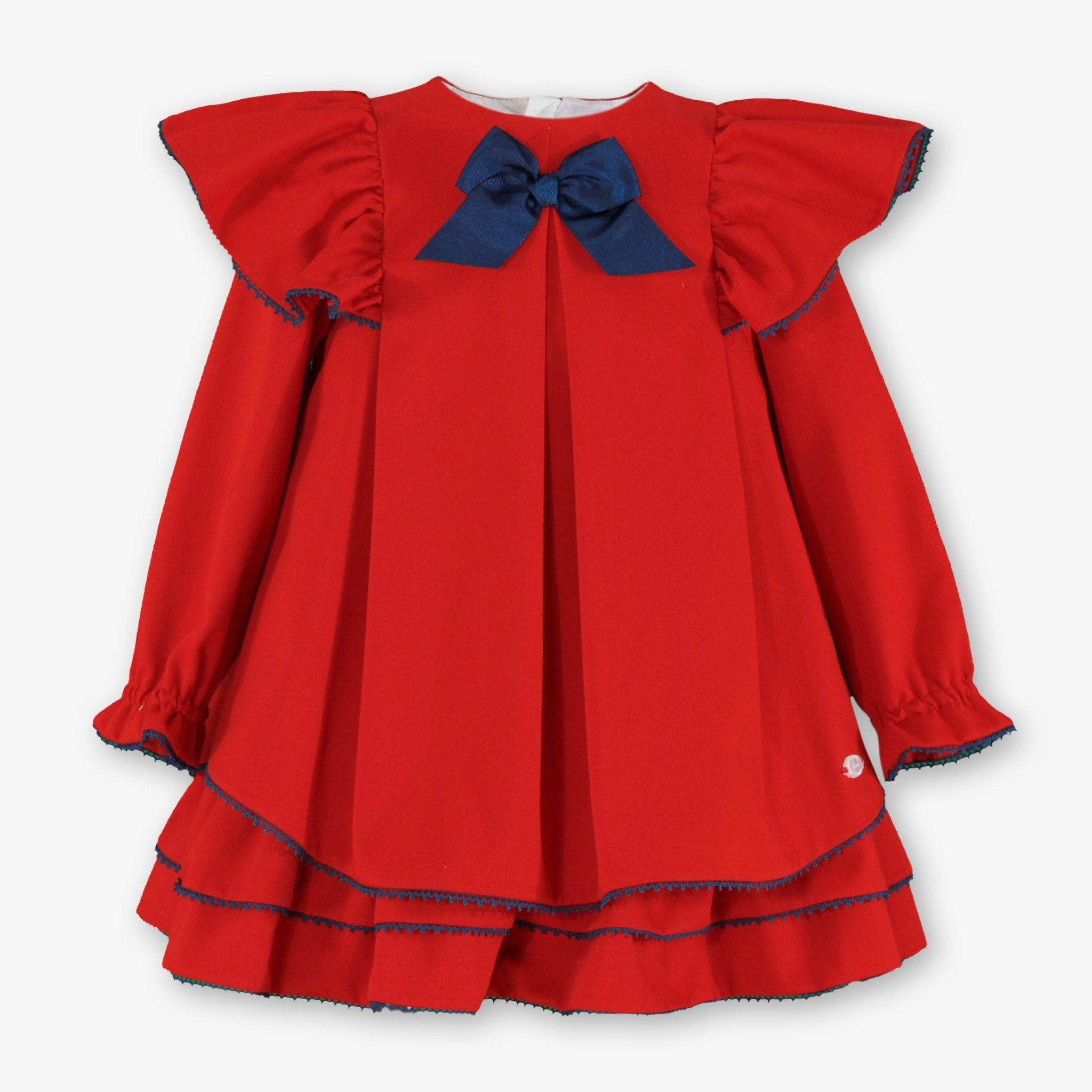 Miranda Girls Red & Navy Dress | AW26 PRE-ORDER