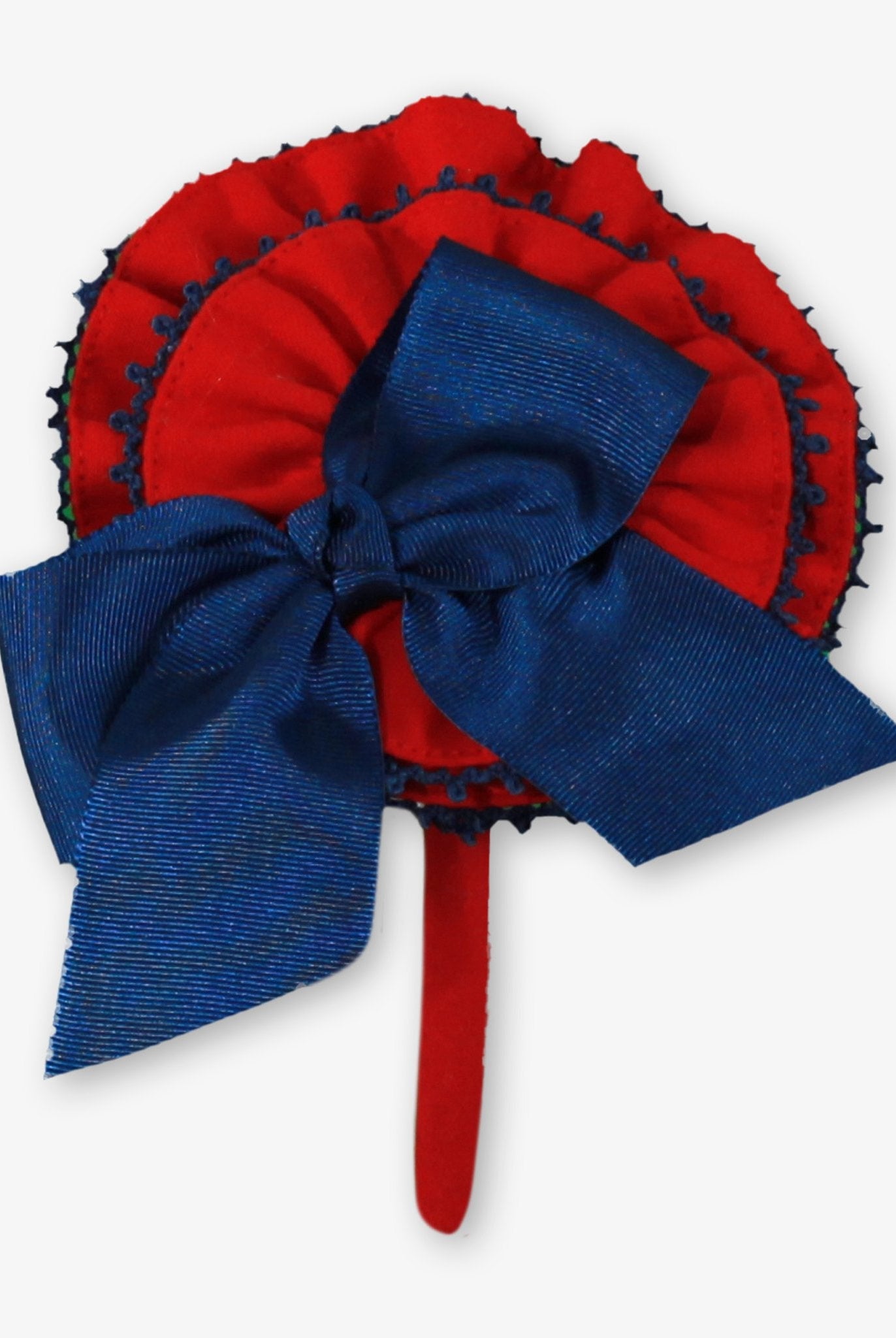 Miranda Girls Red & Navy Headpiece | AW26 PRE-ORDER