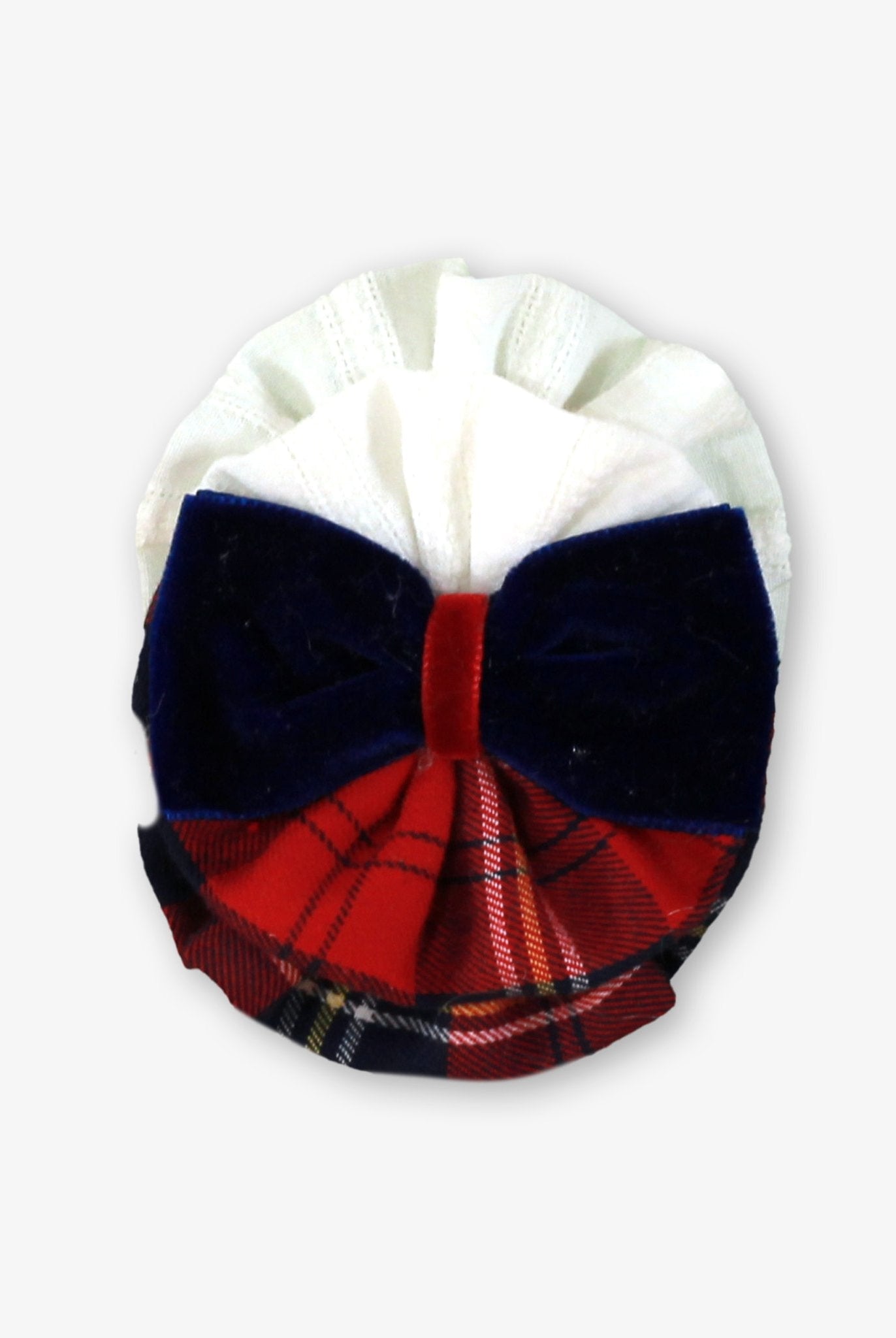Miranda Girls Tartan Print Headpiece | AW26 PRE-ORDER