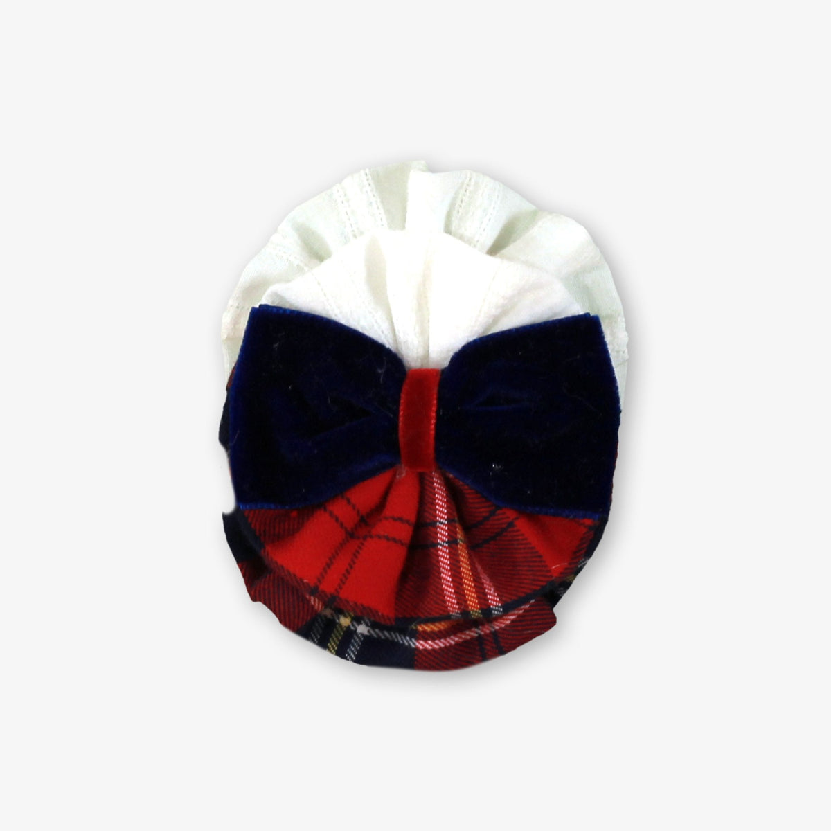 Miranda Girls Tartan Print Headpiece | AW26 PRE-ORDER