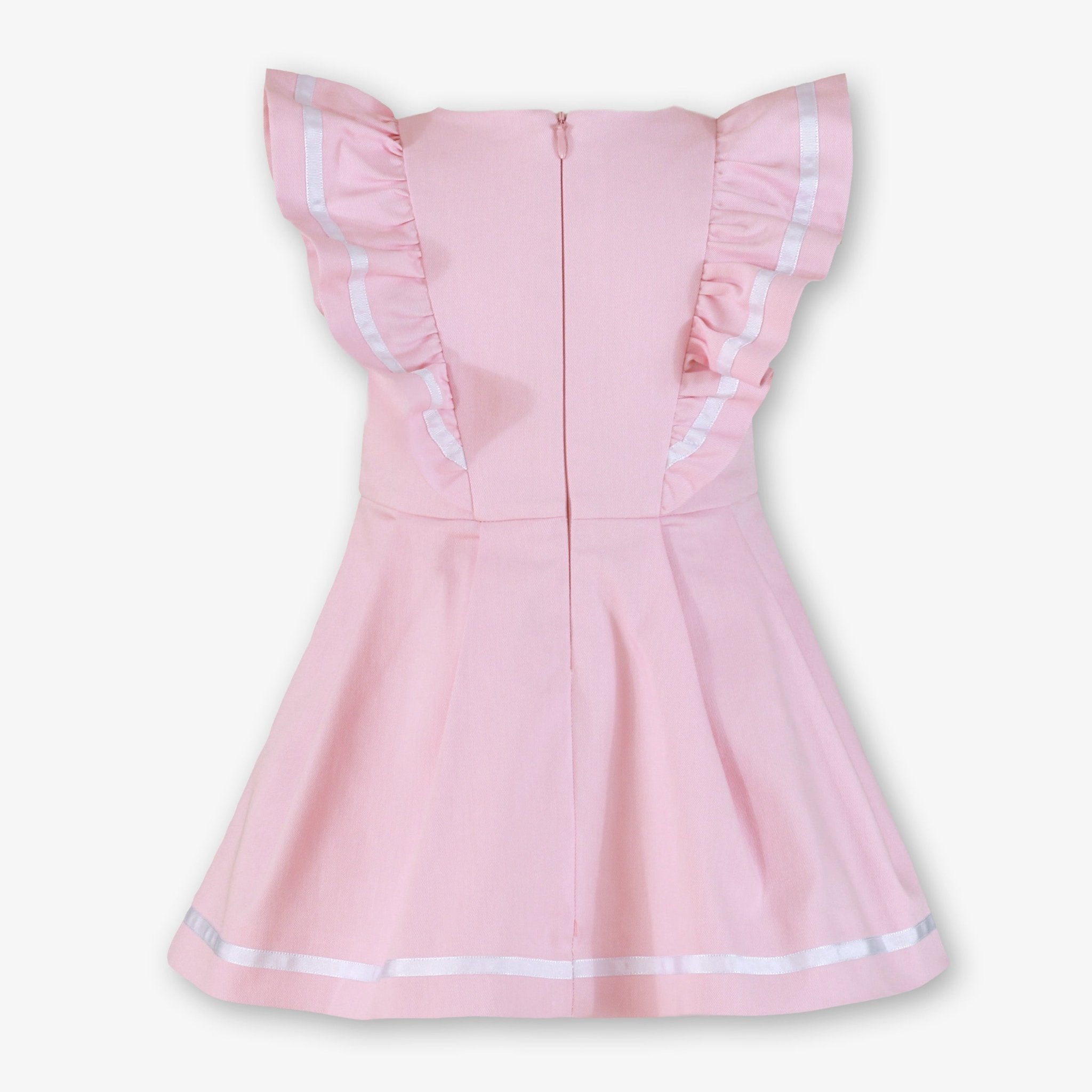 Miranda SS26 - Girls Pink Bow Dress 253V
