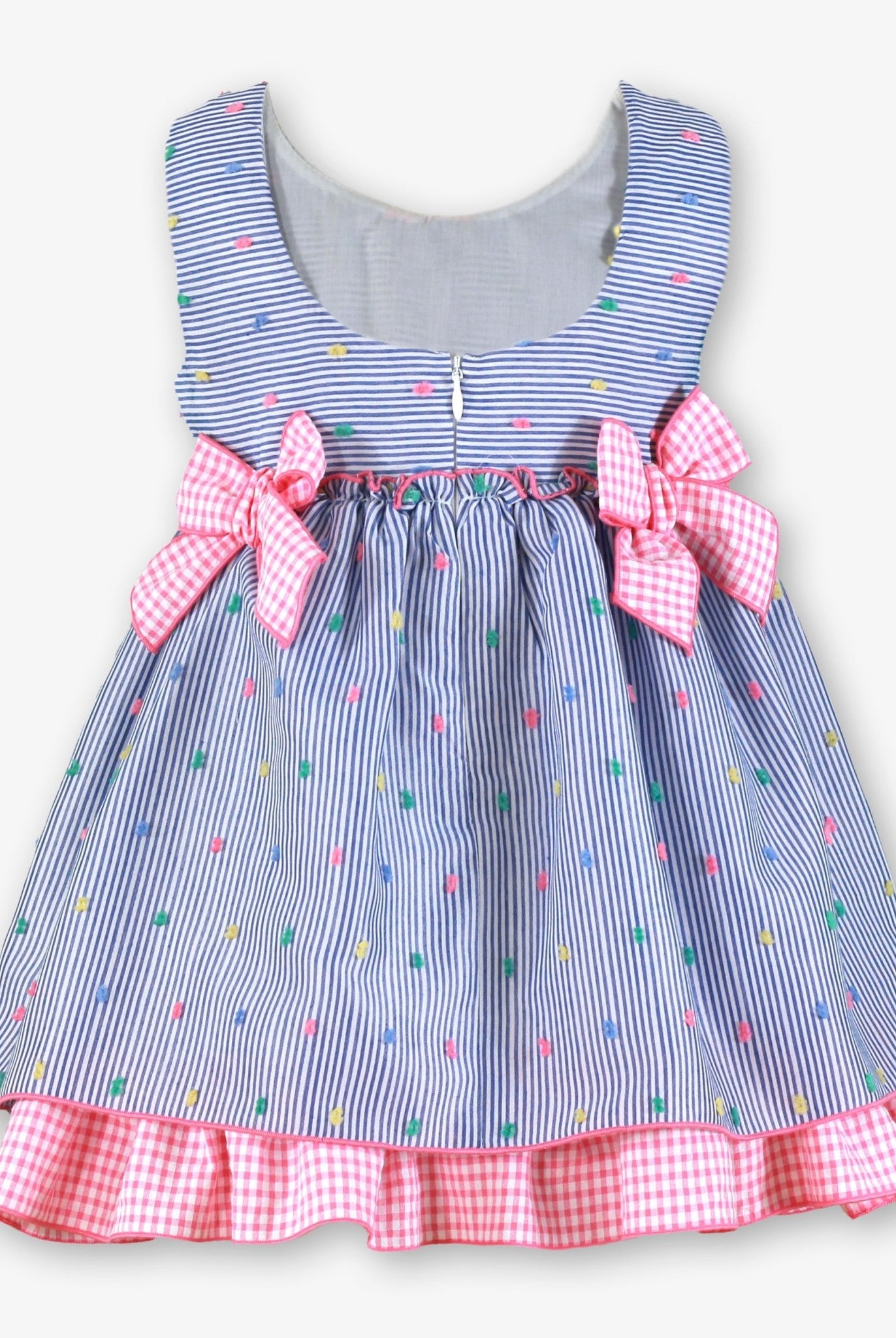Miranda SS26 PRE - ORDER - Girls Blue & Pink Dress