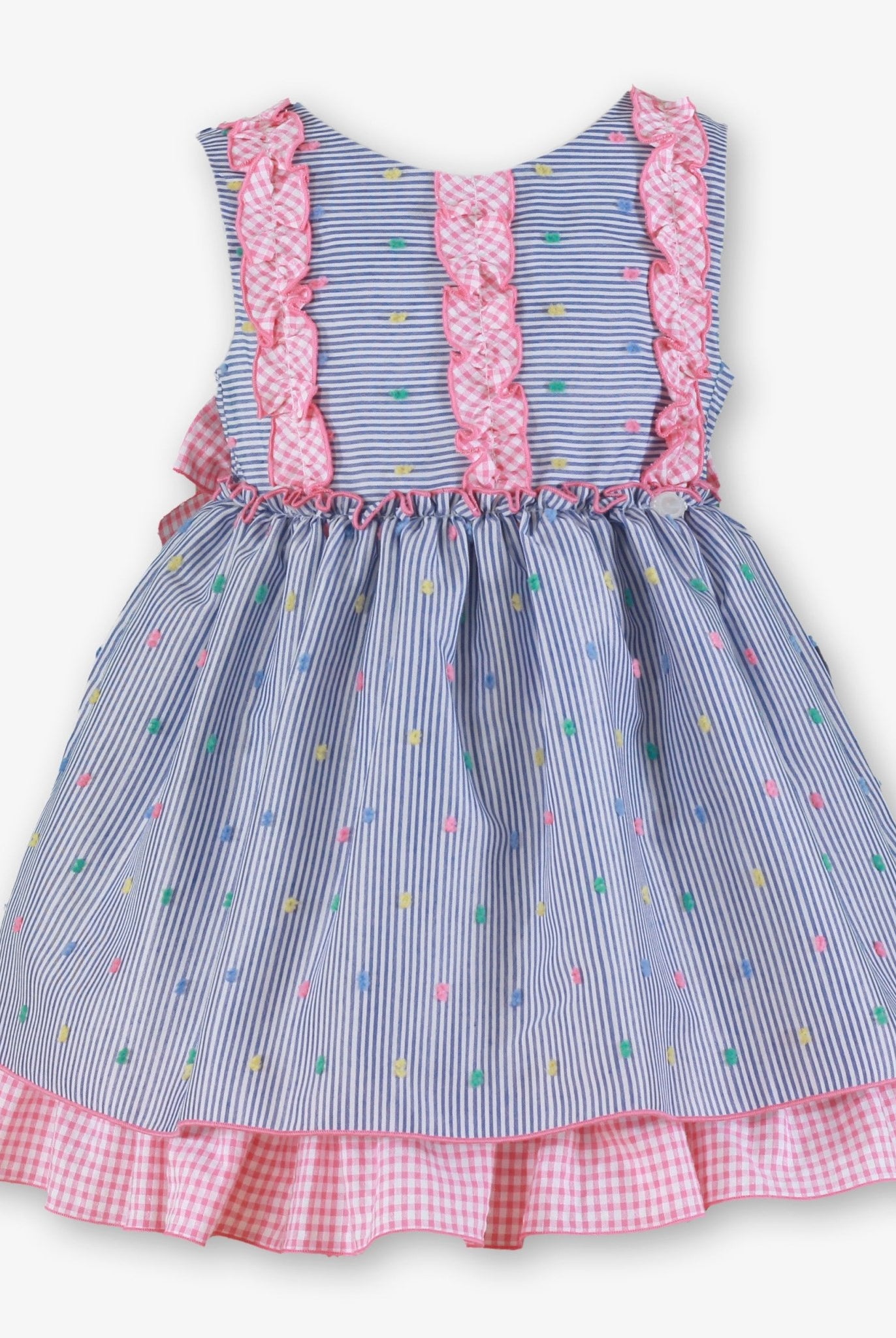 Miranda SS26 PRE - ORDER - Girls Blue & Pink Dress