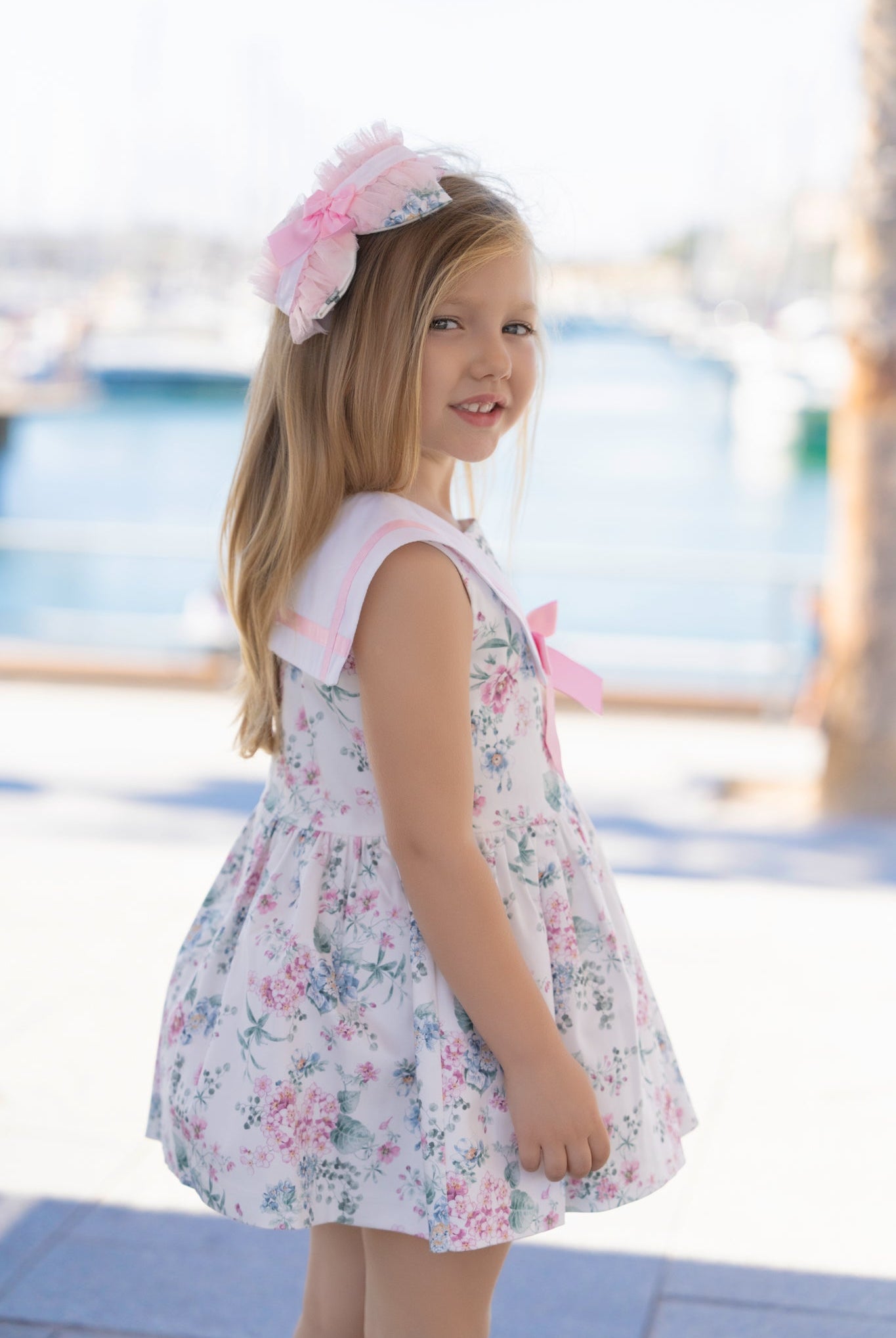 Miranda SS26 PRE - ORDER - Girls Floral Print Dress