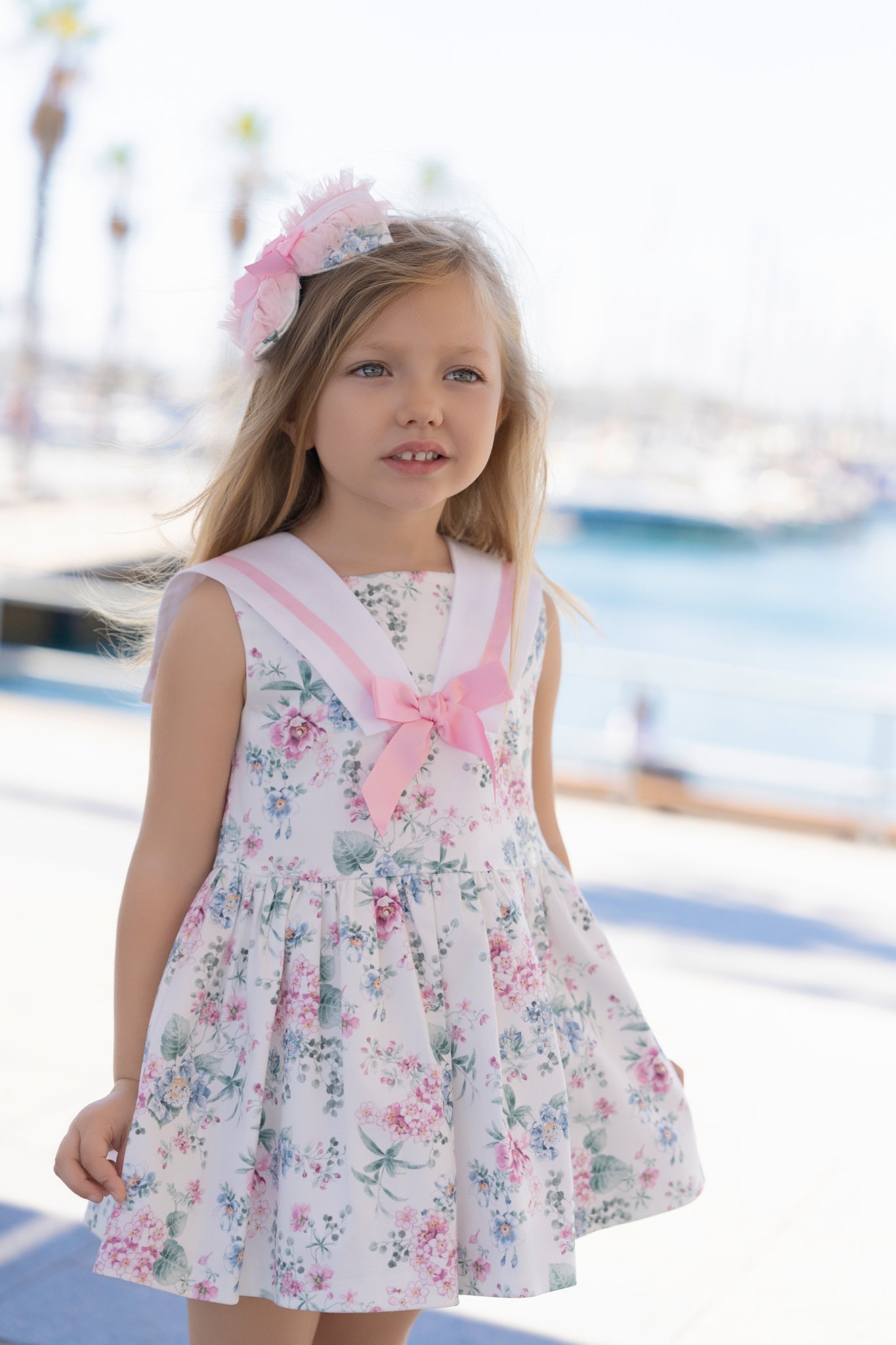 Miranda SS26 PRE - ORDER - Girls Floral Print Dress