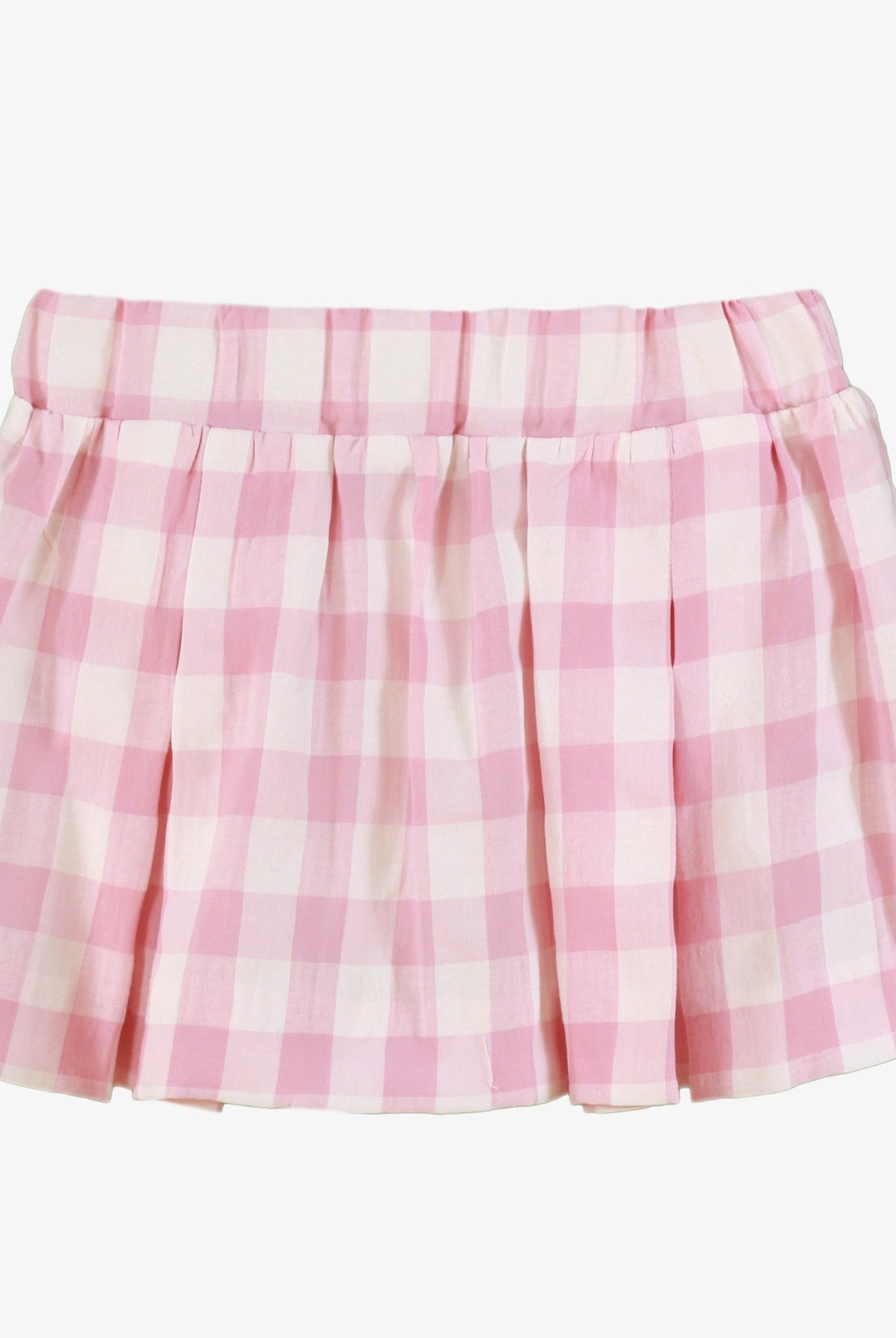 Miranda SS26 PRE - ORDER - Girls White & Baby Pink Skirt and Top Set