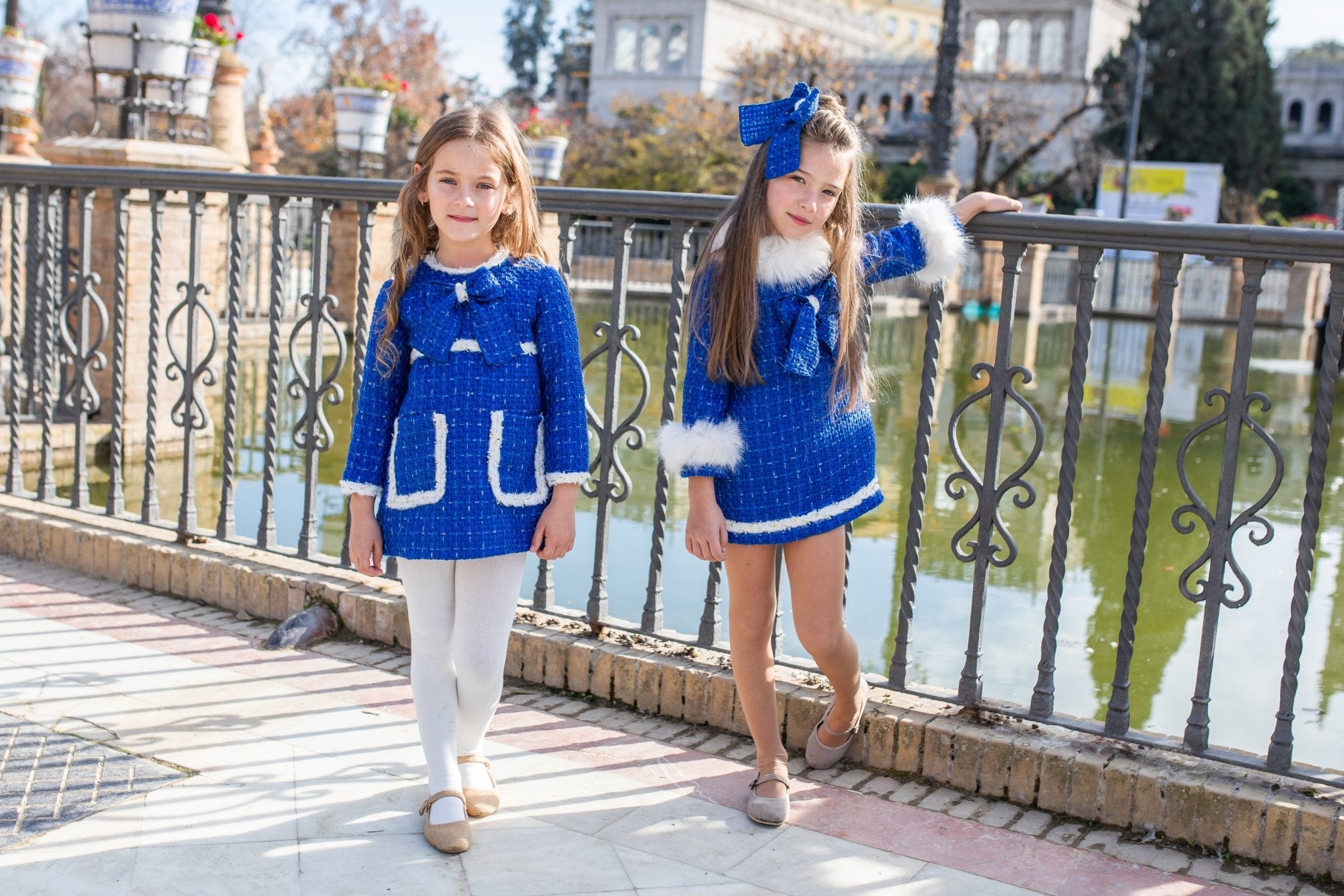 Naxos AW25 Royal Blue Tweed Collection