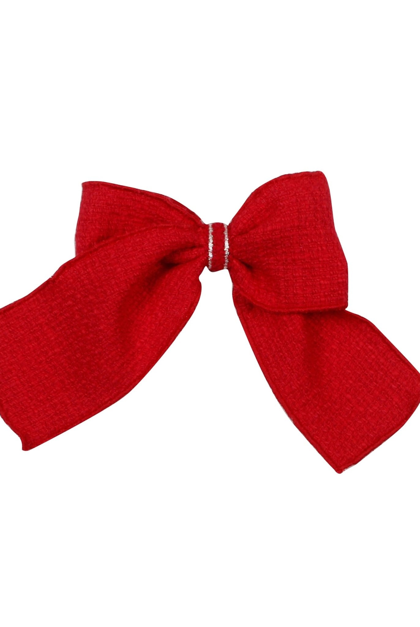 Naxos AW26 Red Hairbow - new season Naxos Children's Wear at Mariposa Children's Boutique