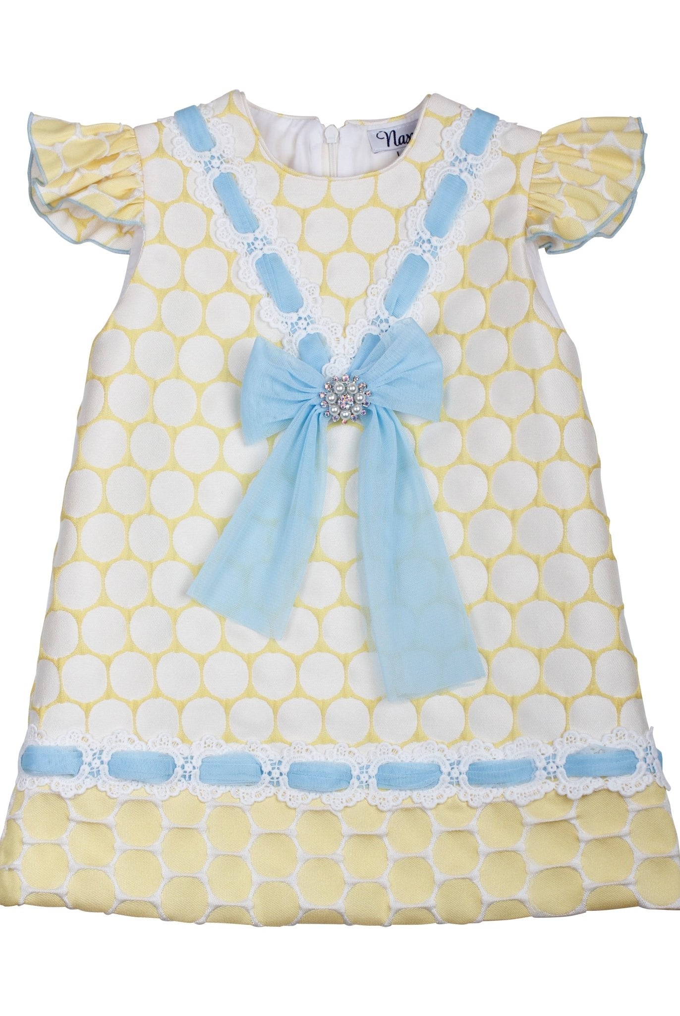 Naxos SS26 - Girls Tulle Blue Headpiece