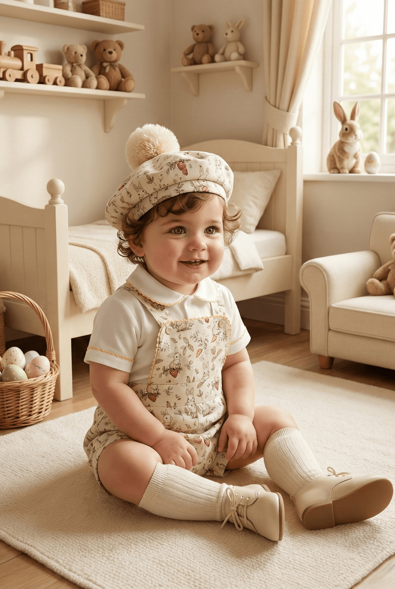 Sonata EASTER Made to Order - Boys Bunny Print Outfit