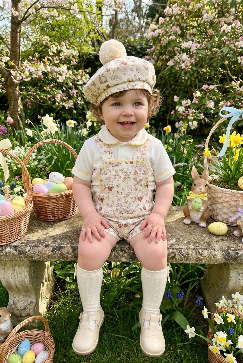 Sonata EASTER Made to Order - Boys Bunny Print Outfit