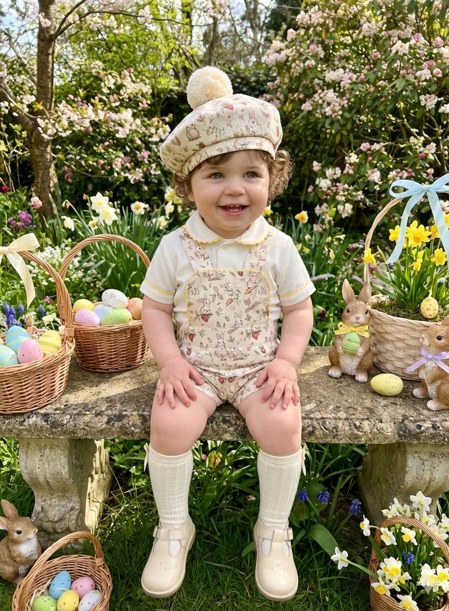 Sonata EASTER Made to Order - Boys Bunny Print Outfit