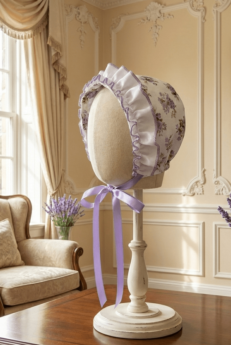 Sonata SS26 Made to Order - Girls Lavender Smocked Floral Print Dress