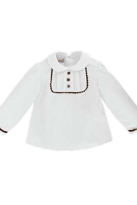 CLEARANCE DEAL - Ricittos - Boys Dusky Pink and Brown Shorts & Shirt Set - Mariposa Children's Boutique