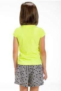 CLEARANCE DEAL - UBS2 - Girls Lime & Black Shorts & T-shirt Set Clearance SALE 5yrs - Mariposa Children's Boutique