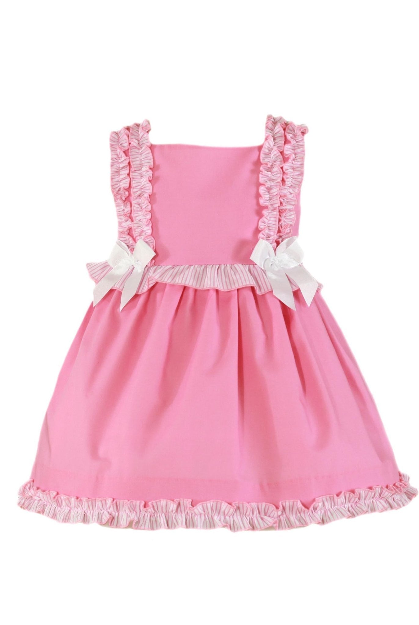 CLEARANCE SALE Miranda - Girls Fuschia Pink Dress 628V 2yrs - Mariposa Children's Boutique
