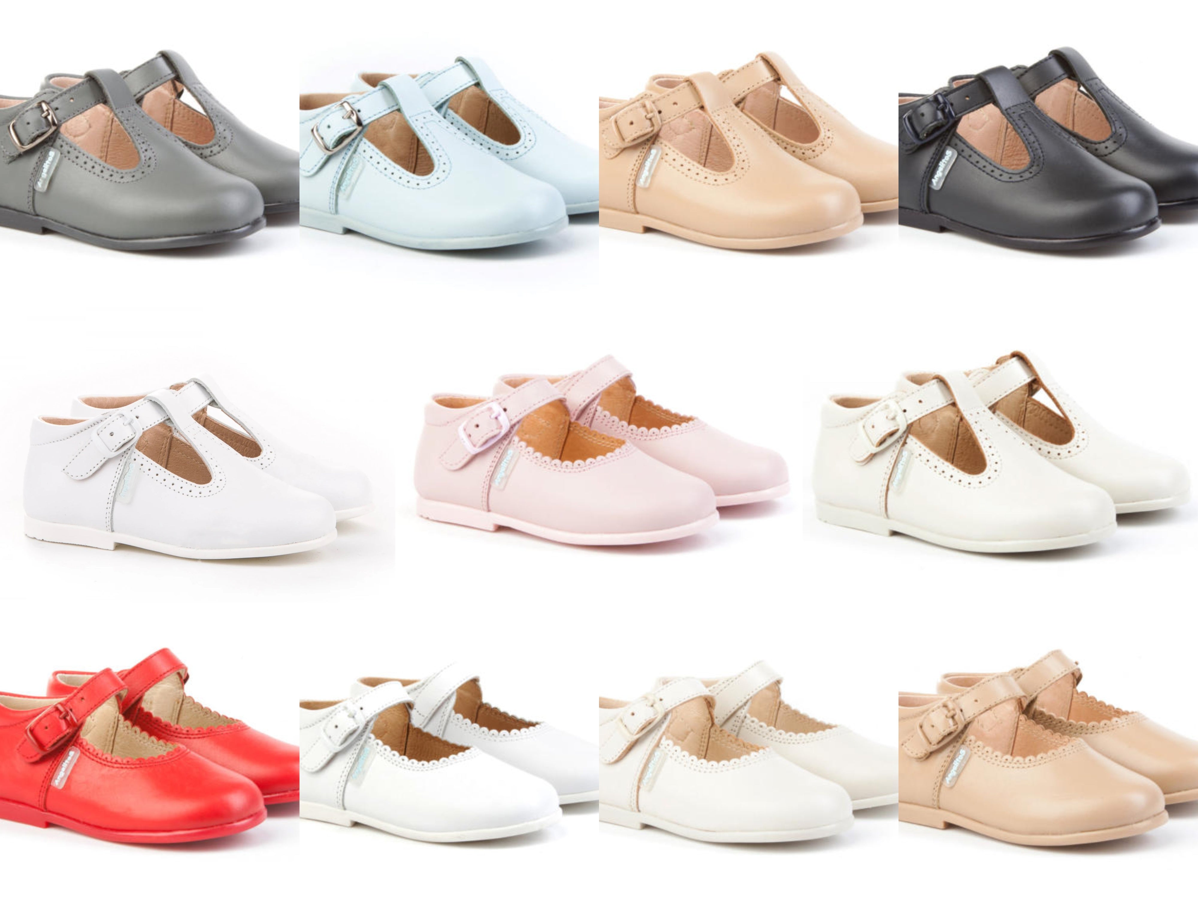 Angelitos Spanish Leather Shoes & Sandals for Boys & Girls - Mariposa Children's Boutique