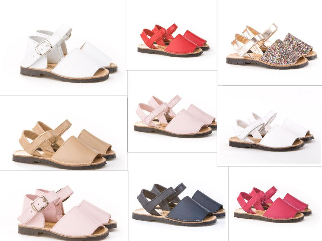 Children's Spanish Summer Sandals - Menorcan Sandals - Mariposa Children's Boutique