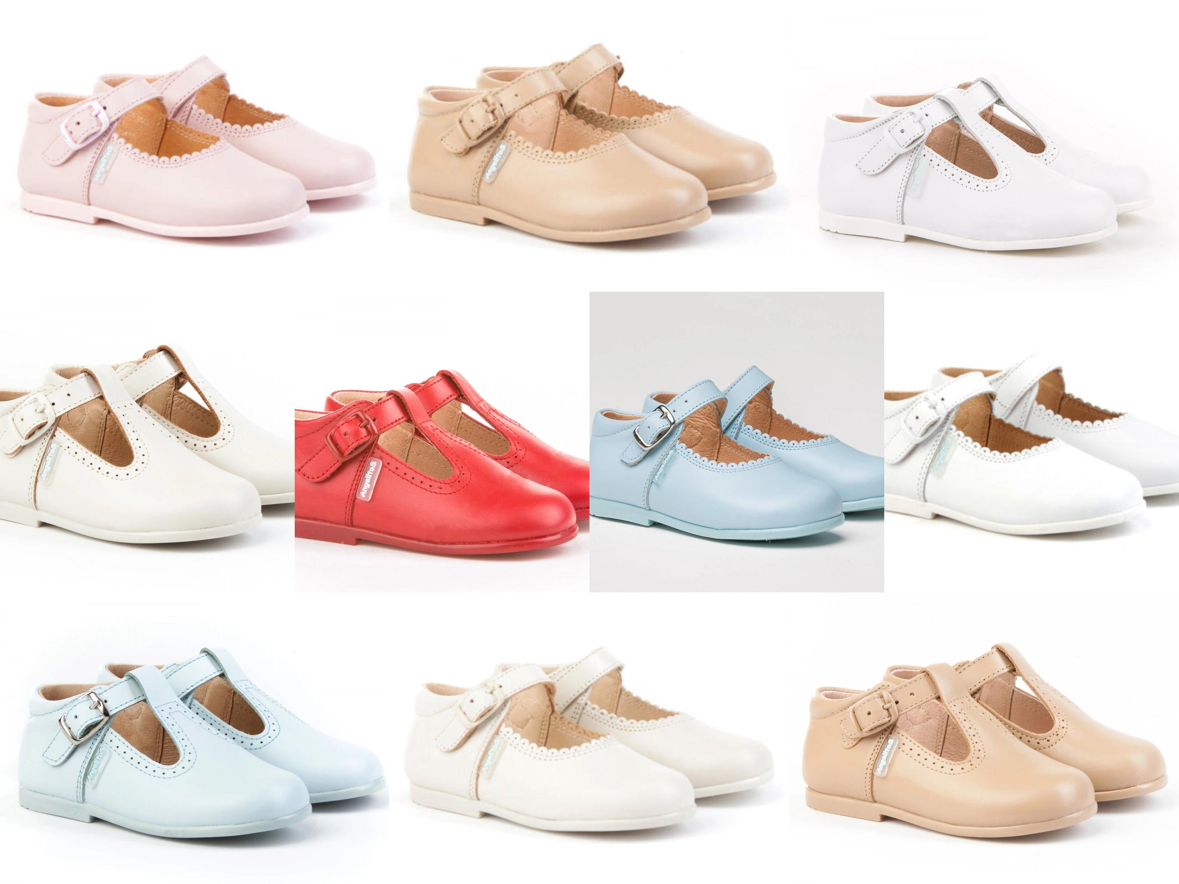 Step into Style: The Perfect Pair of Children's Spanish Leather Mary Jane Shoes - Mariposa Children's Boutique