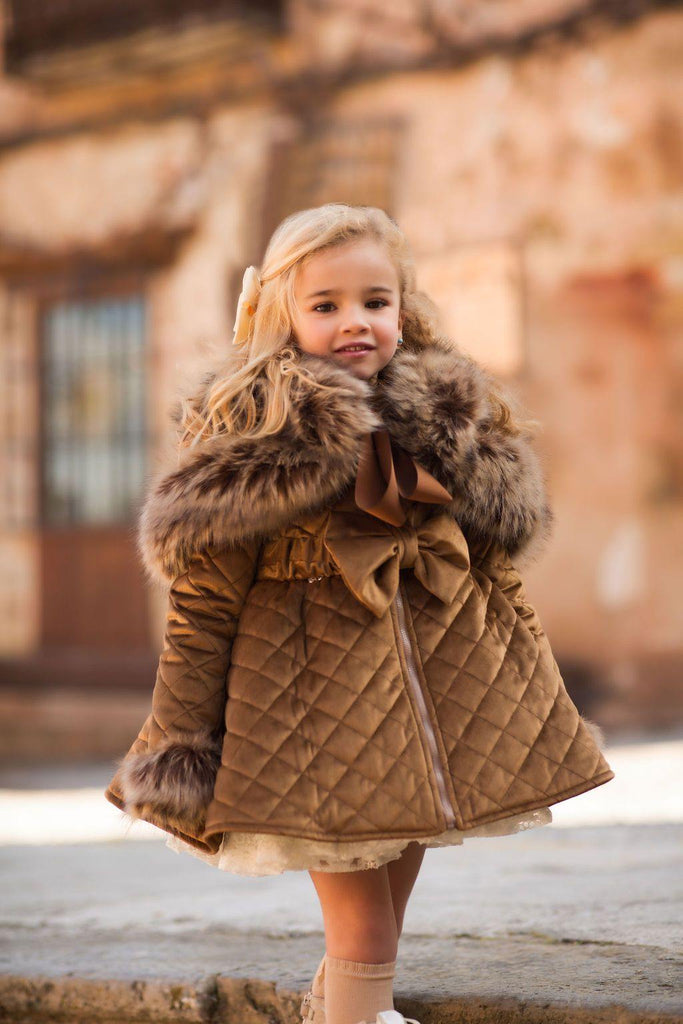 The Hottest Coat around for AW20 - Haute Couture Children's Wear - Mariposa Children's Boutique