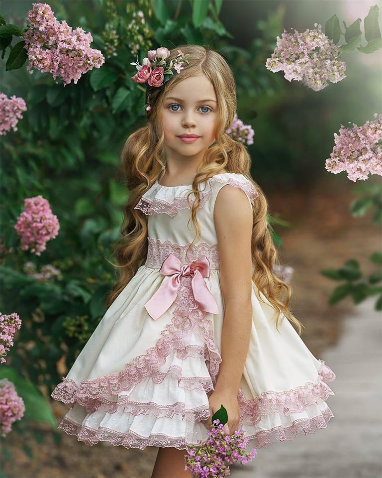 Exclusive Collection - Spanish Girls Puffball Dresses - Mariposa Children's Boutique