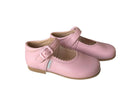 Angelitos - Girls Pink Leather Mary Jane Style Shoes - Mariposa Children's Boutique