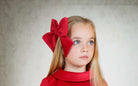 Red Velvet Hairbow by Babine AW25