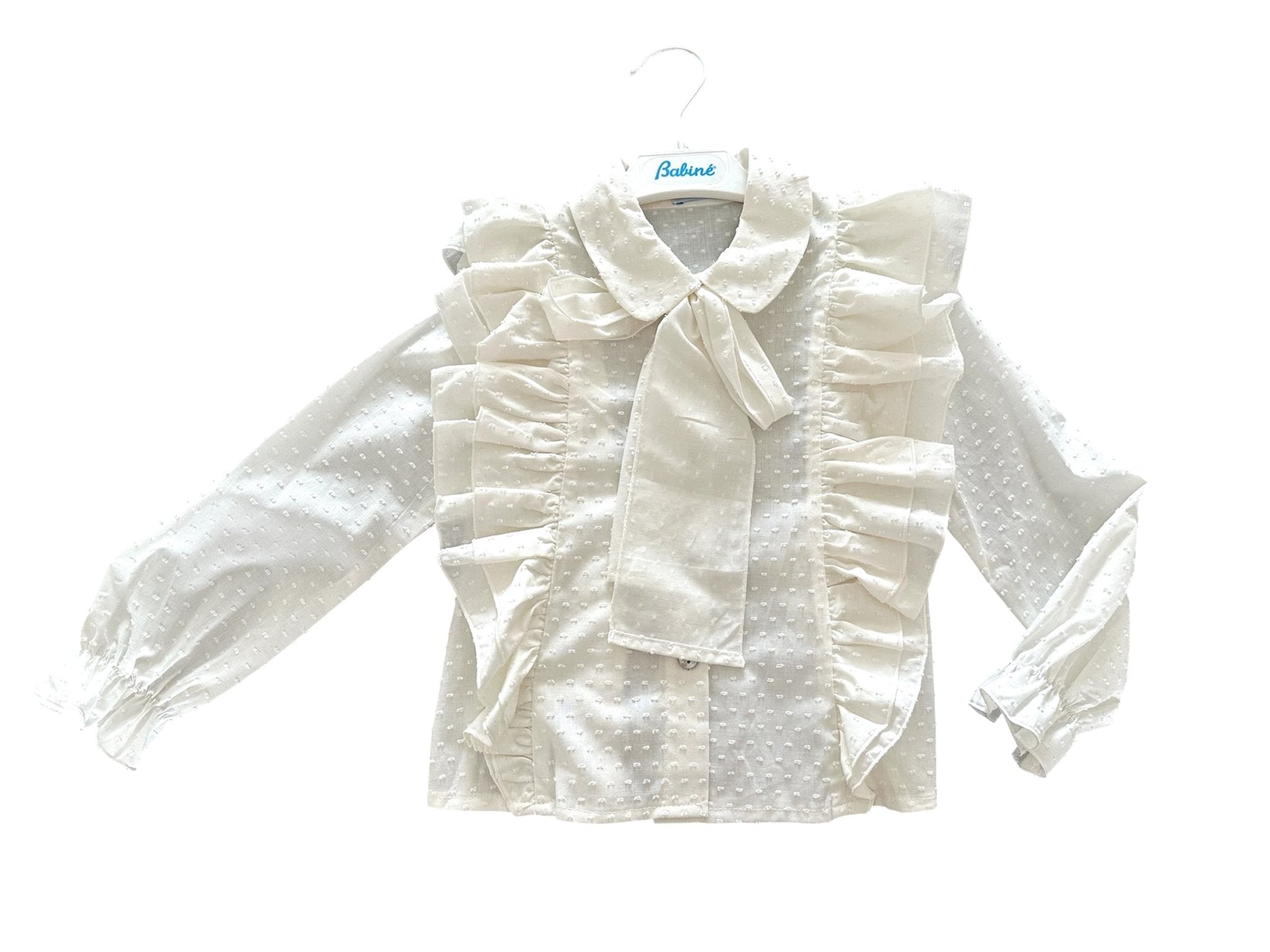 Babine AW25 PRE - ORDER - Girls Pink Tweed Skirt, Jacket & Blouse Set