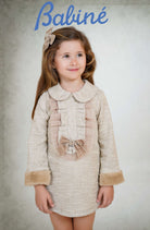 Babine AW25 PRE - ORDER - Girls Tweed Beige Hat