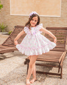 Babine SS24 - Girls Candyfloss Summer Dress - Mariposa Children's Boutique