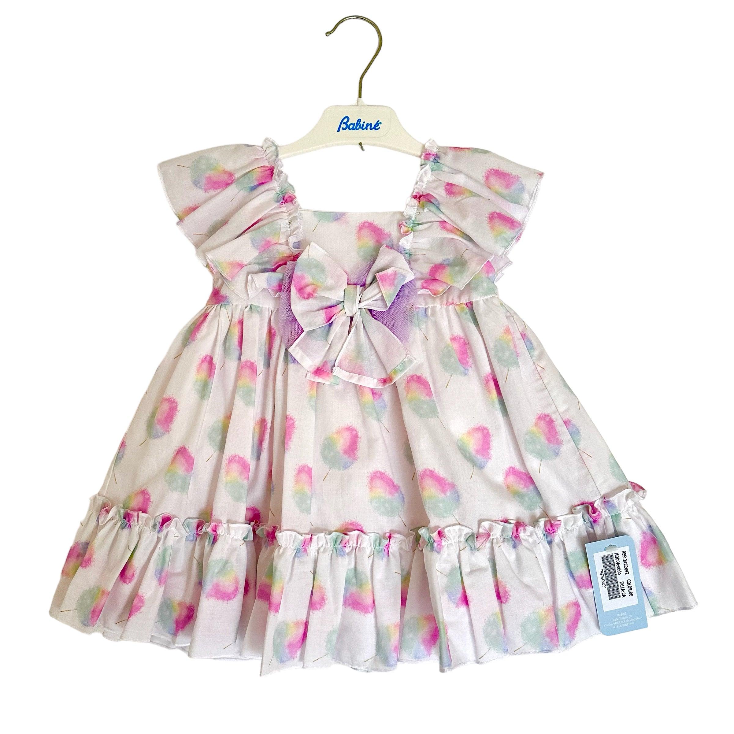 Babine SS24 - Girls Candyfloss Summer Dress - Mariposa Children's Boutique