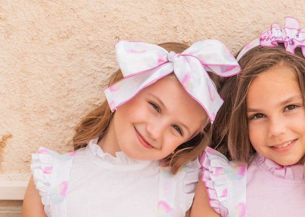 Babine SS24 - Girls Lilac Candyfloss Headpiece - Mariposa Children's Boutique